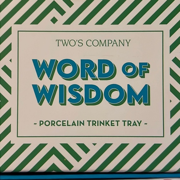 LOVE Words of Wisdom TRINKET TRAY * Gift Boxed * Brand New * Beautiful Gift * - Picture 3 of 5